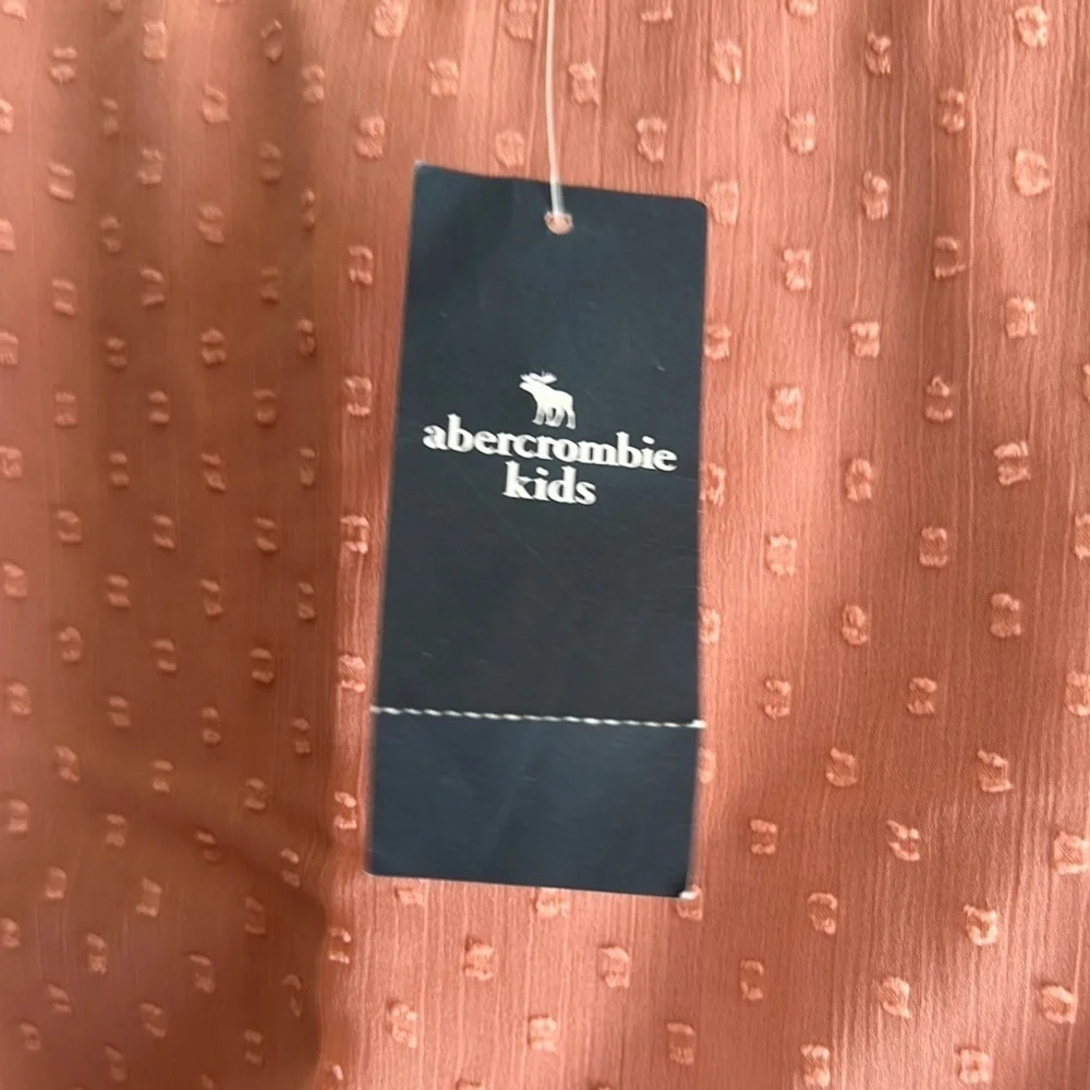 Abercrombie Kids Pink Ruffled Cocktail Dress